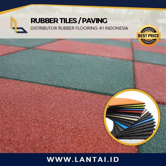 Jual Lantai Karet (Rubber Flooring) Anti Slip - Lantai.id